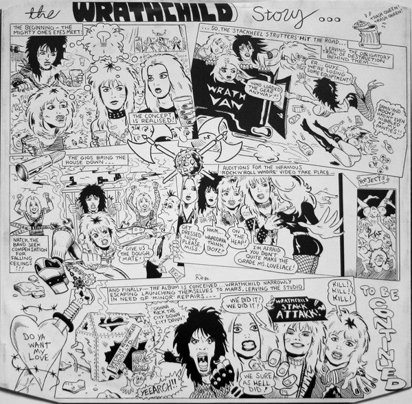 Wrathchild : Stakk Attakk (LP, Album)