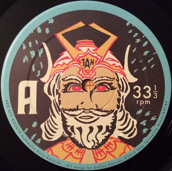 2discs LP Sufjan Stevens Age Of Adz (180g) AKR077 ASTHMATIC KITTY 未開封 /00660 Sufjan Stevens - The Age of Adz LP – Asthmatic Kitty Records