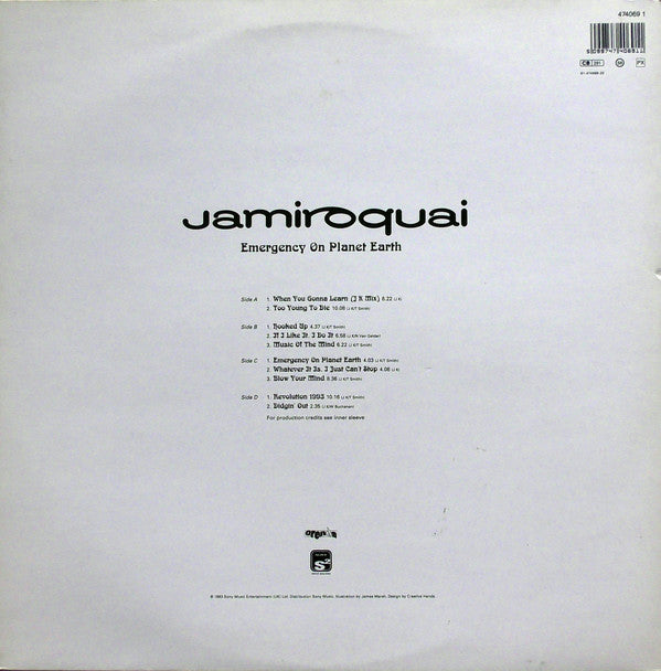 Jamiroquai : Emergency On Planet Earth (2xLP, Album)