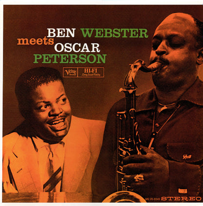 Ben Webster meets Oscar Peterson : Ben Webster Meets Oscar Peterson (LP, Album, RE, 180)