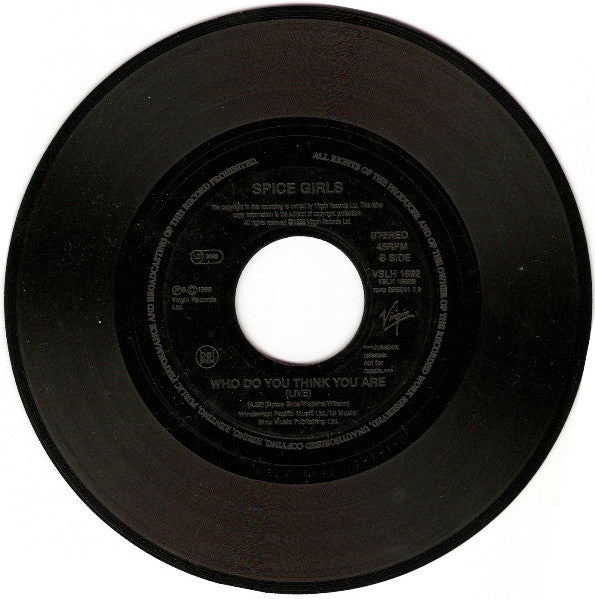 Spice Girls : Viva Forever (7", Single, Jukebox)