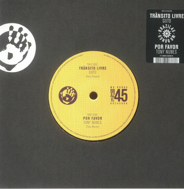 Guto* / Tony Nunes : Trânsito Livre / Por Favor (7")