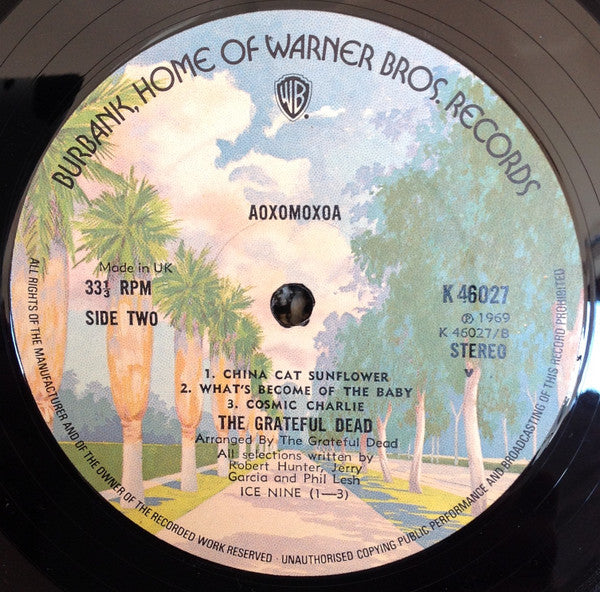 The Grateful Dead : Aoxomoxoa (LP, Album, RE)