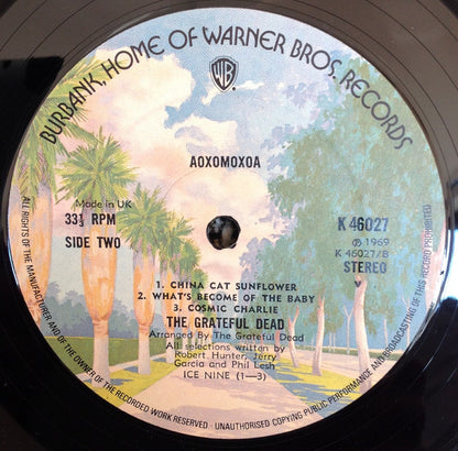 The Grateful Dead : Aoxomoxoa (LP, Album, RE)