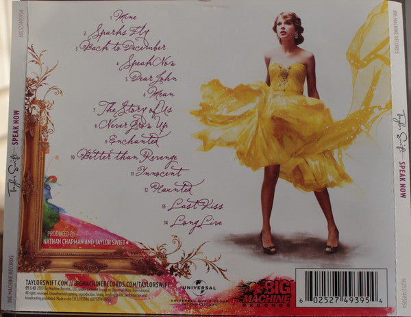 Taylor Swift : Speak Now (CD, Album)