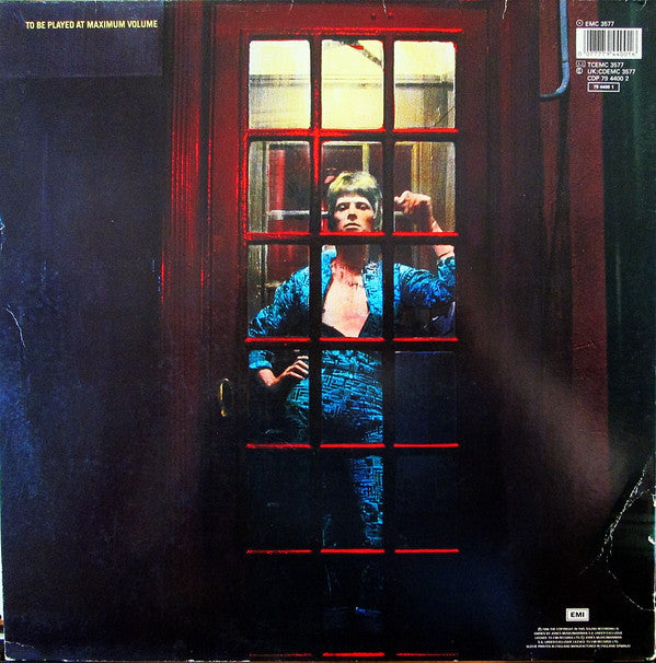 David Bowie : The Rise And Fall Of Ziggy Stardust And The Spiders From Mars (LP, Album, RE, Gat)