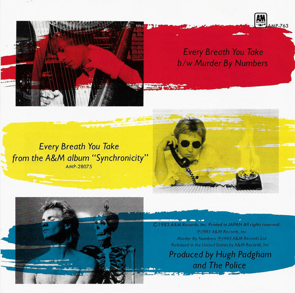 The Police = ポリス* : Every Breath You Take = 見つめていたい (7", Single)