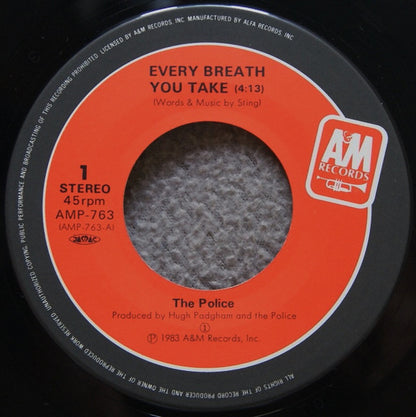 The Police = ポリス* : Every Breath You Take = 見つめていたい (7", Single)