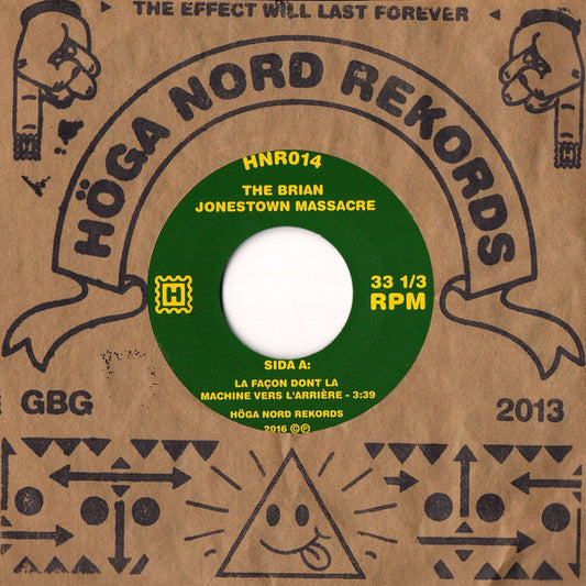 The Brian Jonestown Massacre : La Façon Dont La Machine Vers L'Arrière (7", Single, Ltd)