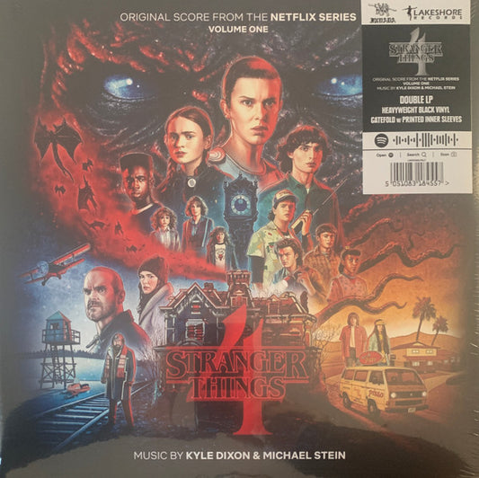 Kyle Dixon (2), Michael Stein (9) : Stranger Things 4  - Volume One (Original Score From The Netflix Series) (2xLP, Album)