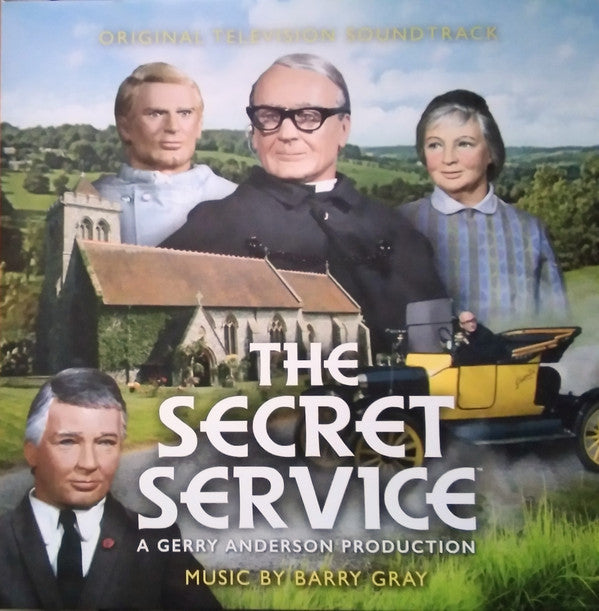 Barry Gray : The Secret Service (Original Television Soundtrack) (LP, Album, Gre)