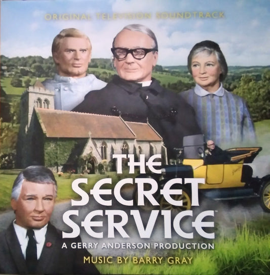 Barry Gray : The Secret Service (Original Television Soundtrack) (LP, Album, Gre)