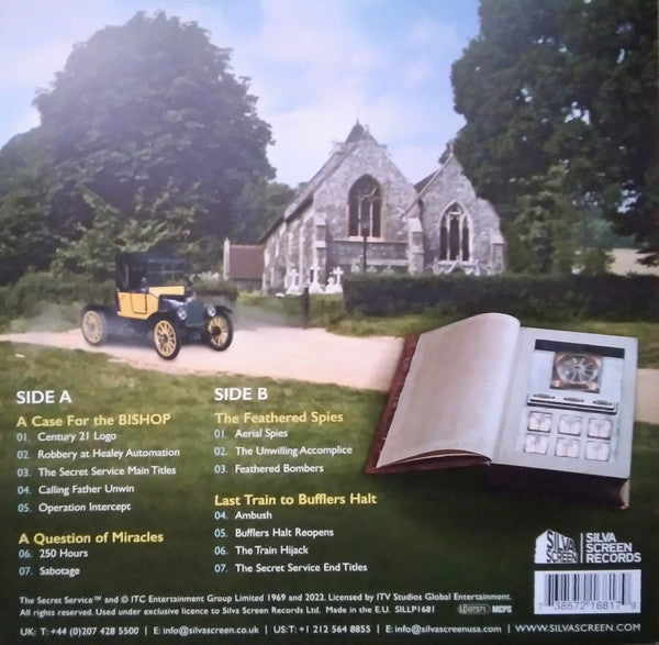 Barry Gray : The Secret Service (Original Television Soundtrack) (LP, Album, Gre)