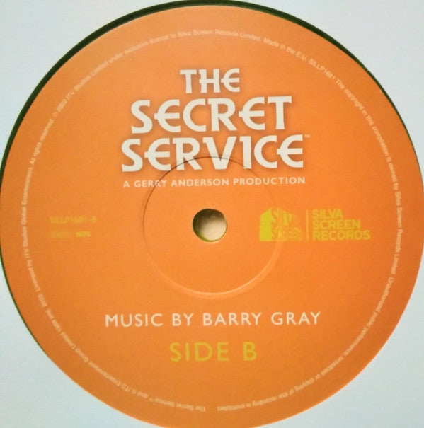 Barry Gray : The Secret Service (Original Television Soundtrack) (LP, Album, Gre)