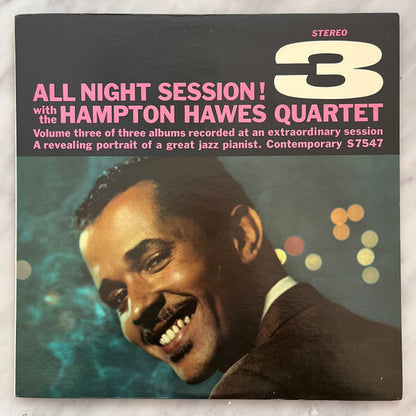 Hampton Hawes Quartet : All Night Session, Vol. 3 (LP, Album, RP)