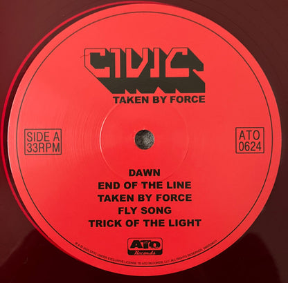 Civic (5) : Taken By Force (LP, Album, Red)