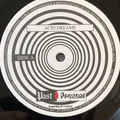 Various : Acid Dreams (LP, Comp, Ltd, Num, RE)