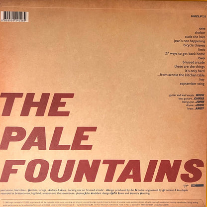 The Pale Fountains : ... From Across The Kitchen Table (LP, Album, RE)