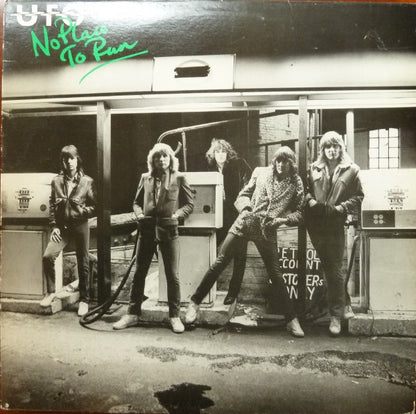 UFO (5) : No Place To Run (LP, Album, Gre)