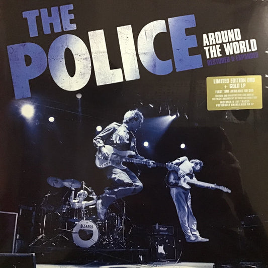 The Police : Around The World (Restored & Expanded) (LP, Album, Ltd, Gol + DVD-V, NTSC + Ltd, RM)