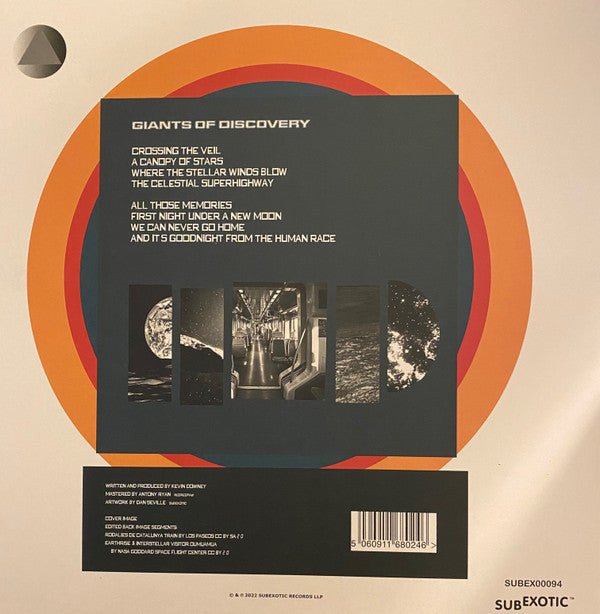 Giants Of Discovery : And It's Goodnight From The Human Race (LP, Ltd, Red)