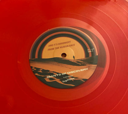 Giants Of Discovery : And It's Goodnight From The Human Race (LP, Ltd, Red)