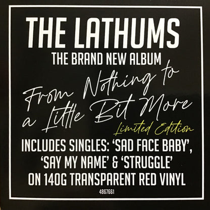 The Lathums : From Nothing To A Little Bit More (LP, Album, Ltd, Red)