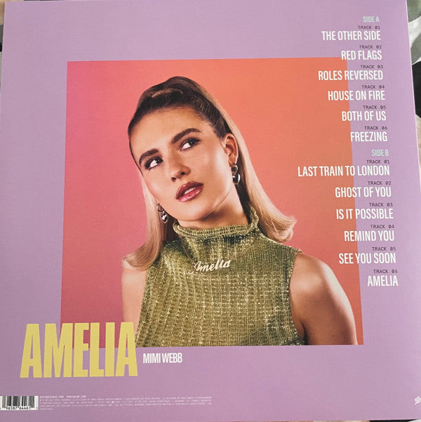 Mimi Webb : Amelia (LP, Album, Ltd, Vio)