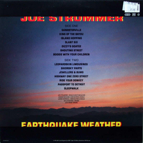 Joe Strummer : Earthquake Weather (LP, Album)