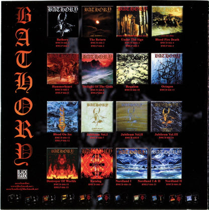 Bathory : Bathory (CD, Album, RE, RM, RP)
