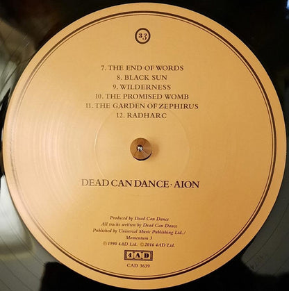 Dead Can Dance : Aion (LP, Album, RE)