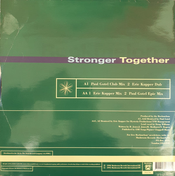 Rockmelons* : Stronger Together (12", Single)