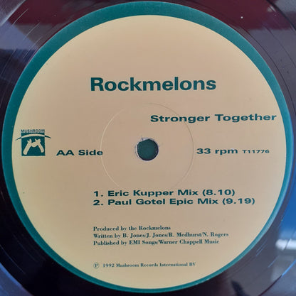 Rockmelons* : Stronger Together (12", Single)