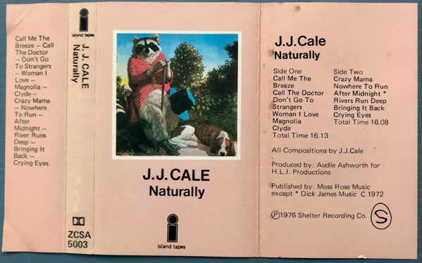 J.J. Cale : Naturally (Cass, Album)