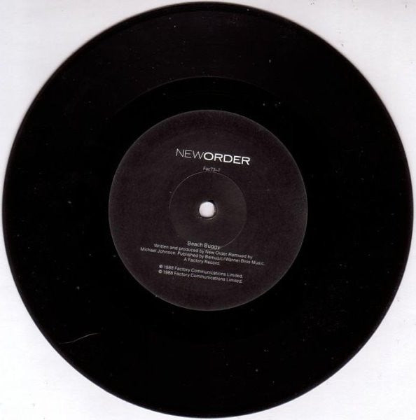 NewOrder* : Blue Monday 1988 (7", Single, RP, ISS)