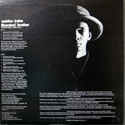 Weldon Irvine : Liberated Brother (LP, RE)