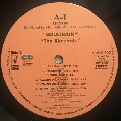 The Rimshots : Soul Train (LP, RE)