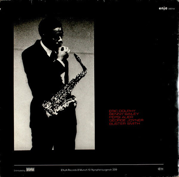 Eric Dolphy : Berlin Concerts (2xLP, Album)
