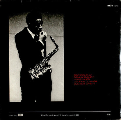 Eric Dolphy : Berlin Concerts (2xLP, Album)