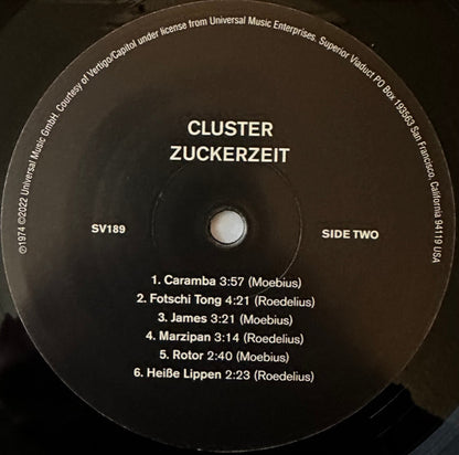 Cluster : Zuckerzeit (LP, Album, RE)