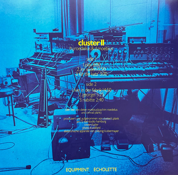 Cluster : Cluster II (LP, Album, RE)