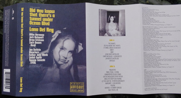 Lana Del Rey : Did You Know That There's A Tunnel Under Ocean Blvd (Cass, Album, Cre)