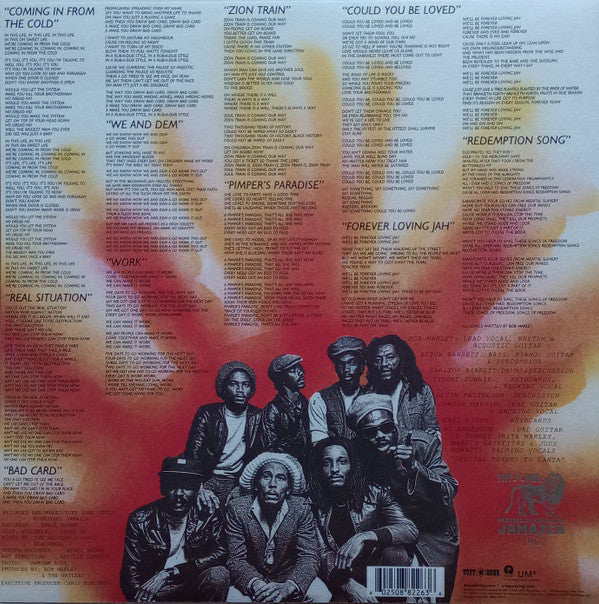 Bob Marley & The Wailers : Uprising (LP, Album, Ltd, Num, RE)