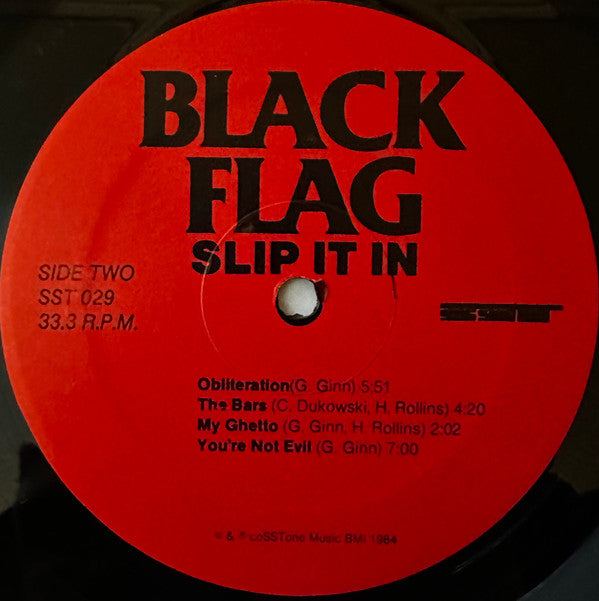 Black Flag : Slip It In (LP, Album, RE)