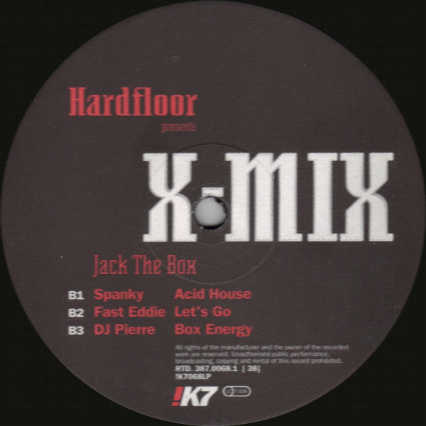 Hardfloor : X-Mix (Jack The Box - The Tracks) (2xLP, Comp)