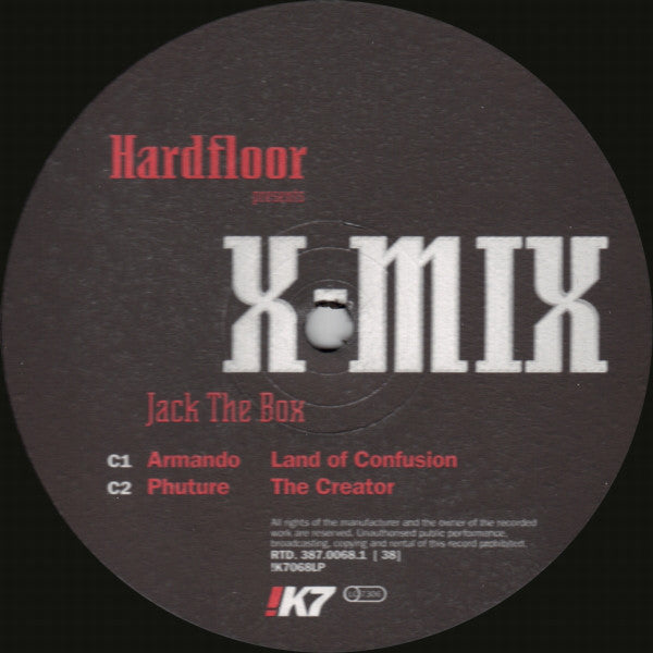 Hardfloor : X-Mix (Jack The Box - The Tracks) (2xLP, Comp)