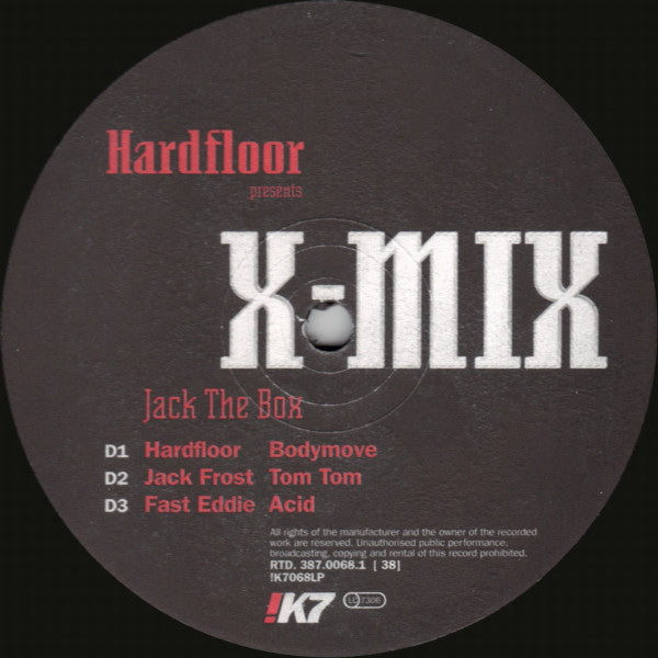 Hardfloor : X-Mix (Jack The Box - The Tracks) (2xLP, Comp)