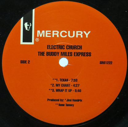 Buddy Miles Express : Electric Church (LP, Album, RE)