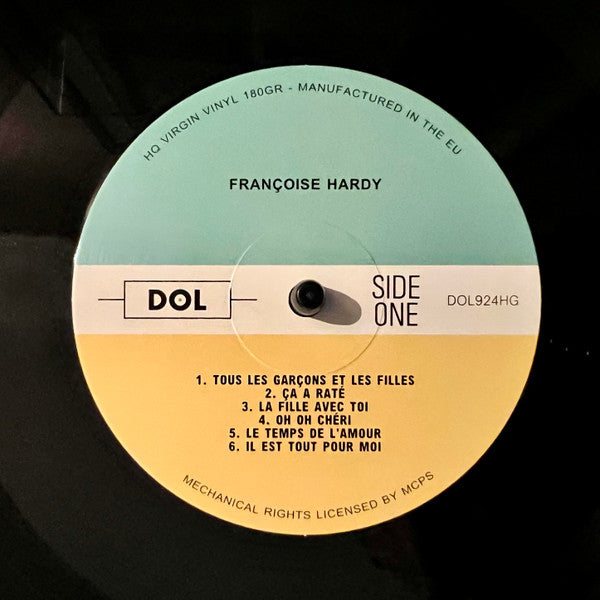 Françoise Hardy : Françoise Hardy (LP, Album, RE, 180)