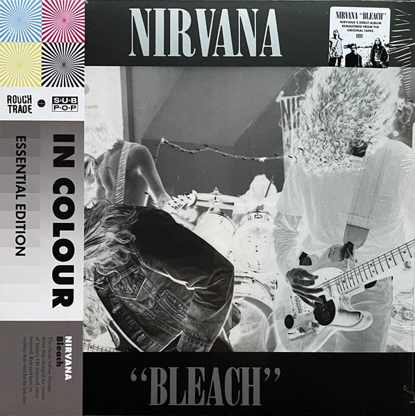 Nirvana : Bleach  (LP, Album, Ltd, RE, RP, Cle)